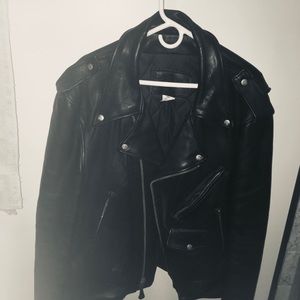 Men’s Leather Motorcycle Jacket